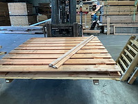 Douglas tuinscherm geschaafd 17-planks - 180x180 cm (2x) - afbeelding 2 van  9