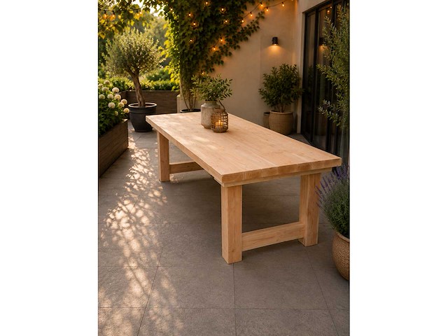 Douglas tuintafel - 250x92x78 cm - afbeelding 2 van  4