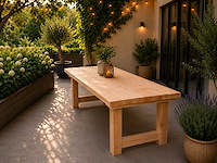 Douglas tuintafel - 300x92x78 cm - afbeelding 1 van  4