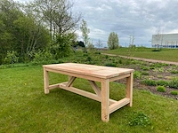Douglas tuintafel met dwarsbalken - 200x70x78 cm