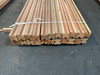 Douglas tussenpaal 95x95x3000 mm (22x) - afbeelding 2 van  3