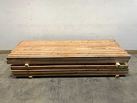 Douglas tussenpaal met sponning 300x9,5x9,5 cm (24x) - afbeelding 2 van  7