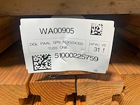 Douglas tussenpaal met sponning 300x9,5x9,5 cm (24x) - afbeelding 2 van  10