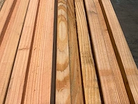 Douglas tussenpaal met sponning 300x9,5x9,5 cm (24x) - afbeelding 6 van  10