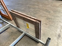 Douglas vast raam met dubbel glas - 65x65 cm - afbeelding 2 van  8