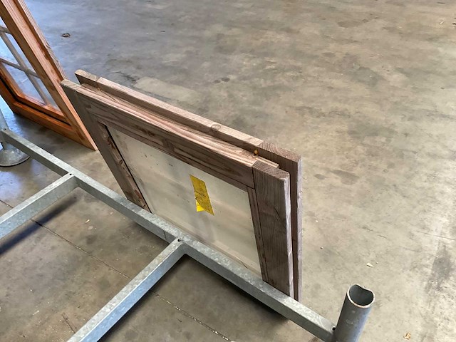 Douglas vast raam met dubbel glas - 65x65 cm - afbeelding 3 van  8