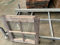 Douglas vast raam met dubbel glas - 65x65 cm - afbeelding 7 van  8