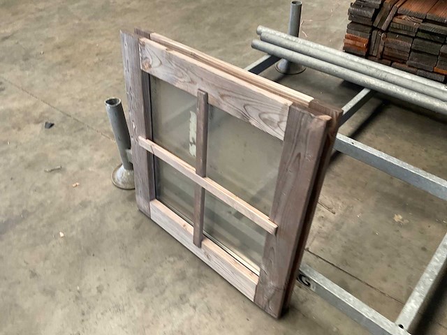 Douglas vast raam met dubbel glas - 65x65 cm - afbeelding 8 van  8