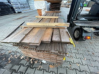 Douglas veer en groef 4000x145x18mm (16x) - afbeelding 1 van  3