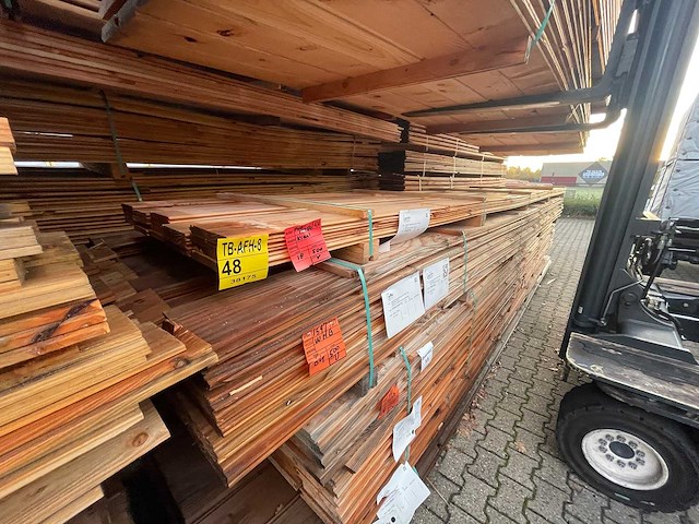 Douglas veer en groef 5000x170x18mm (18x) - afbeelding 2 van  3