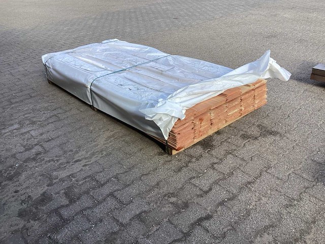 Douglas veer & groefplank 185x18x2500mm (75x) - afbeelding 2 van  6