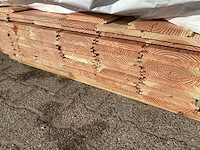 Douglas veer & groefplank 185x18x2500mm (75x) - afbeelding 5 van  6
