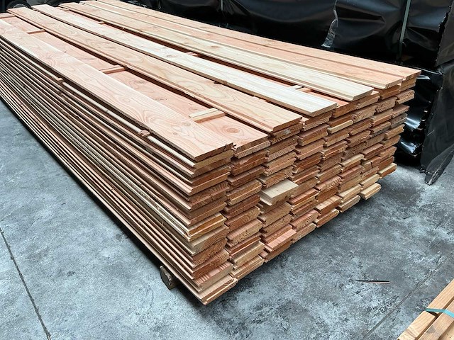 Douglas vellingdelen / schroten - 300 cm - 18x142 mm (50x) - afbeelding 5 van  7