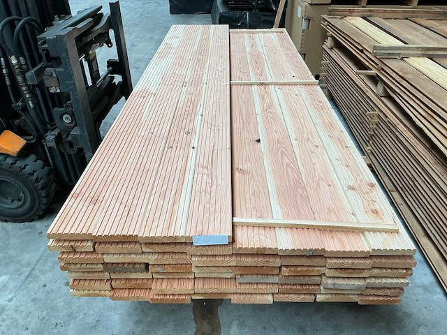 Douglas vlonderplank - 300 cm (52x) - afbeelding 2 van  4