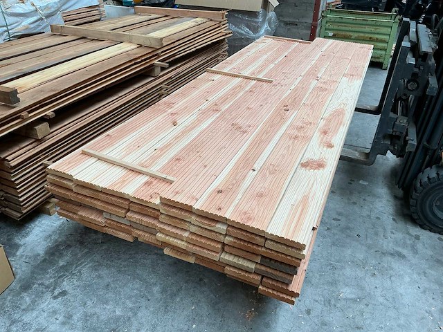 Douglas vlonderplank - 300 cm (52x) - afbeelding 4 van  4