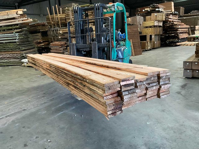 Douglas vlonderplank 400x14,5x2,5 cm (49x) - afbeelding 1 van  8