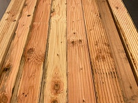 Douglas vlonderplank geprofileerd 300x14,5x2,8 cm (50x) - afbeelding 3 van  6