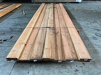 Douglas vlonderplank geschaafd 400x14,5x2,4 cm (10x) - afbeelding 4 van  5