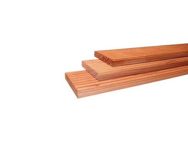 Douglas vlonderplank geschaafd 400x14,5x2,4 cm (10x) - afbeelding 1 van  5
