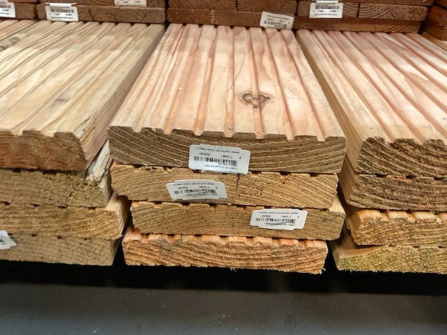 Douglas vlonderplanken 25x140 mm (28x) - afbeelding 4 van  5