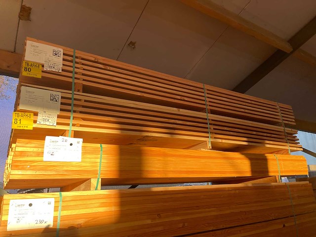 Douglas vlonderplanken 3000x140x25mm (50x) - afbeelding 4 van  4