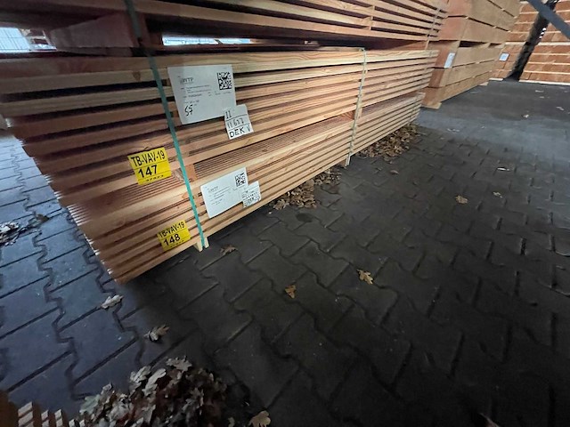 Douglas vlonderplanken 3000x140x25mm (57x) - afbeelding 4 van  4