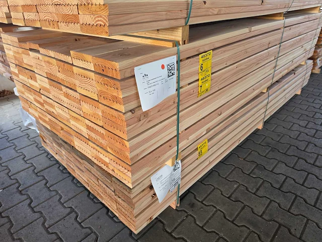 Douglas vlonderplanken 3000x140x25mm (84x) - afbeelding 4 van  4