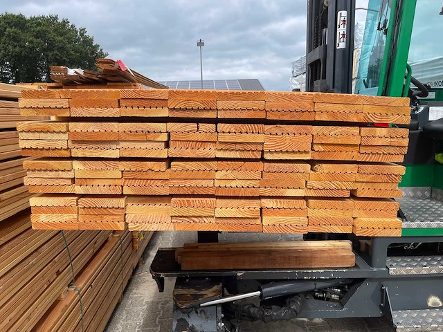 Douglas vlonderplanken 4000x140x25mm (140x) - afbeelding 3 van  3