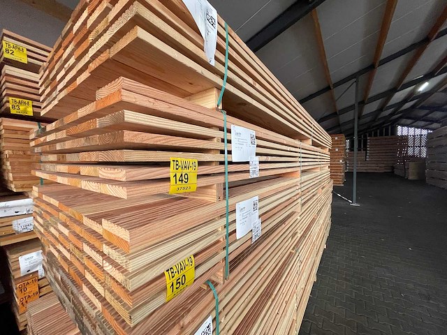 Douglas vlonderplanken 4000x140x25mm (50x) - afbeelding 4 van  4