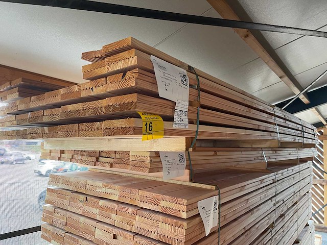 Douglas vlonderplanken 4000x140x25mm (60x) - afbeelding 4 van  4