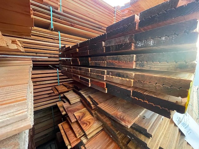 Douglas vlonderplanken 4000x140x25mm (76x) - afbeelding 3 van  3