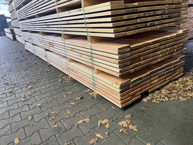 Douglas vlonderplanken 5000x140x25mm (50x) - afbeelding 4 van  4