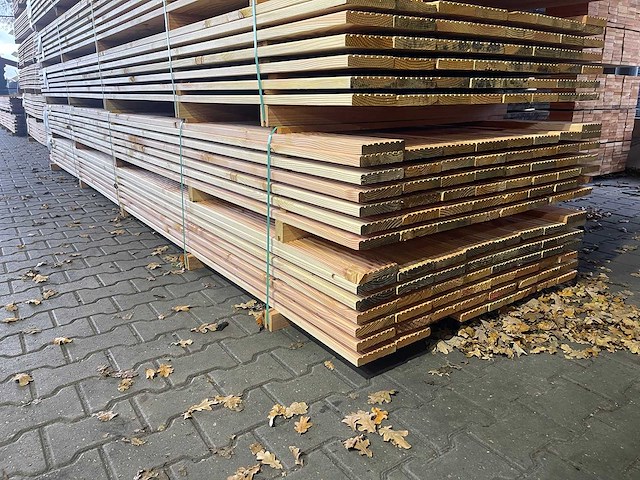 Douglas vlonderplanken 5000x140x25mm (50x) - afbeelding 4 van  4