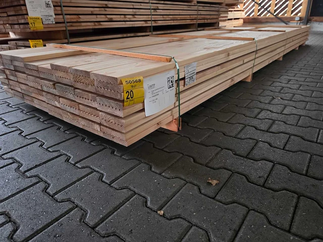 Douglas vlonderplanken 5000x140x25mm (70x) - afbeelding 3 van  4
