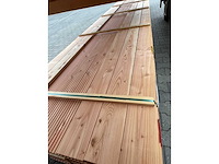 Douglas vlonderplanken 6000x140x25mm (45x)