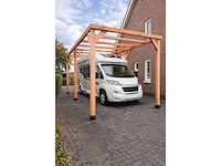 Douglas vrijstaande camper carport - 800x410x400 cm - afbeelding 2 van  3