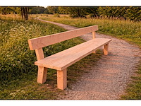 Douglas vrijstaande tuinbank - 250x50x83 cm - afbeelding 1 van  2