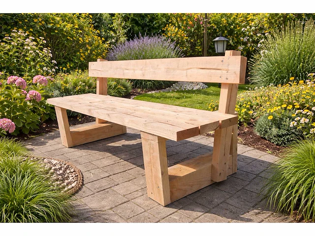 Douglas vrijstaande tuinbank - 300x70x83 cm - afbeelding 1 van  2