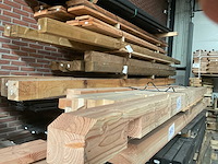 Douglas vuren paal - 390x14x14 cm (4x) - afbeelding 2 van  3