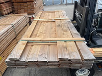 Douglas wisselsponning/halfhoutsrabat 3000x130x18mm (56x) - afbeelding 1 van  3
