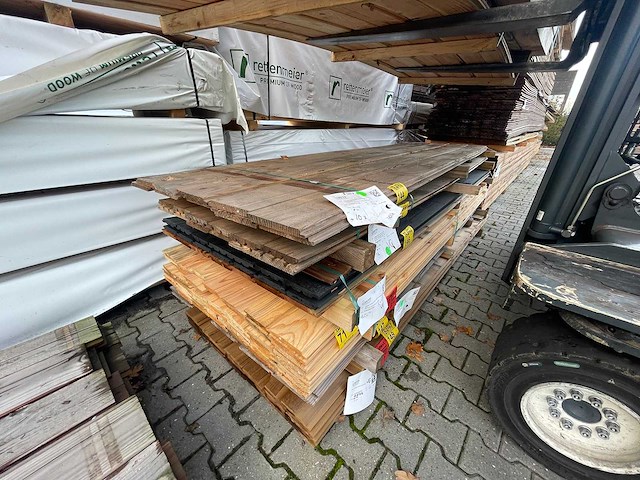 Douglas wisselsponning/halfhoutsrabat 3000x190x18mm (10x) - afbeelding 2 van  3