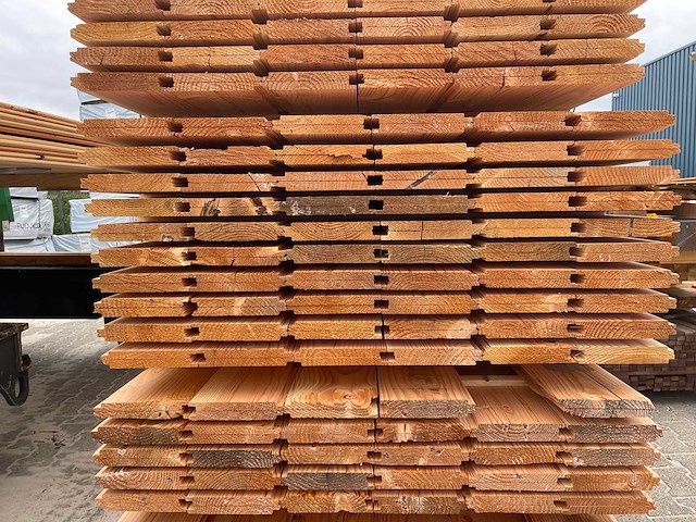 Douglas wisselsponning/halfhoutsrabat 3000x190x18mm (120x) - afbeelding 3 van  3