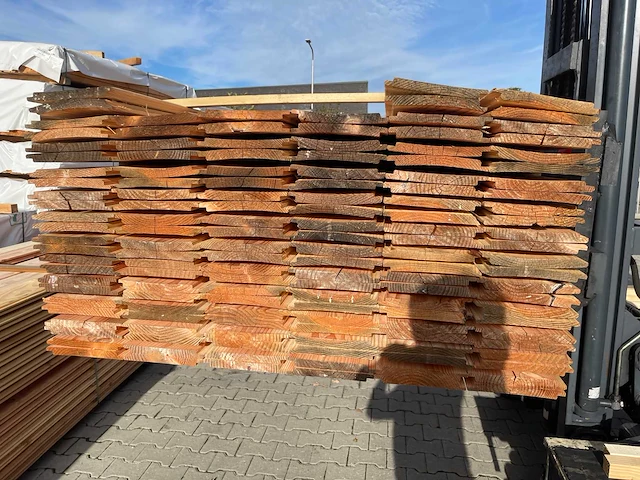 Douglas wisselsponning/halfhoutsrabat 3000x190x18mm (138x) - afbeelding 3 van  3