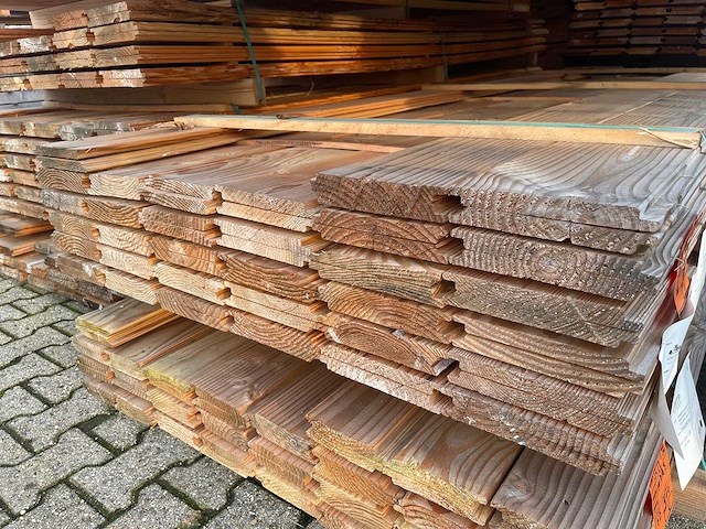 Douglas wisselsponning/halfhoutsrabat 3000x190x18mm (66x) - afbeelding 3 van  3