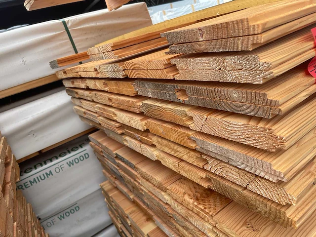 Douglas wisselsponning/halfhoutsrabat 3000x190x18mm (78x) - afbeelding 3 van  3
