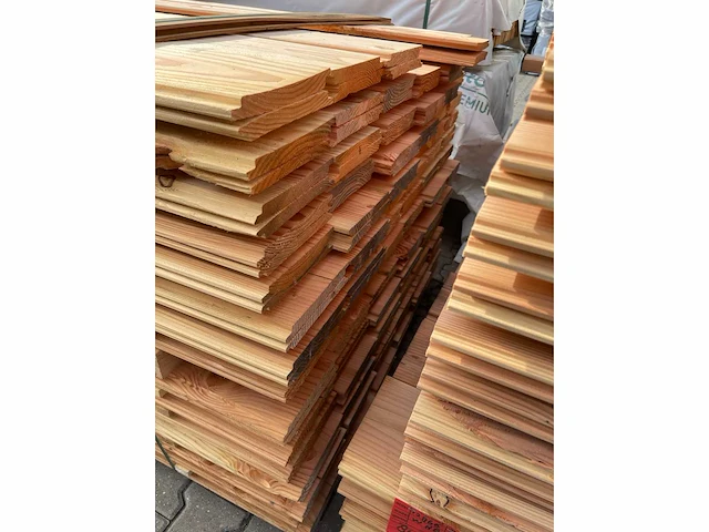 Douglas wisselsponning/halfhoutsrabat 3000x190x18mm (94x) - afbeelding 3 van  3