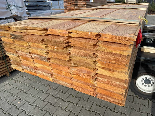 Douglas wisselsponning/halfhoutsrabat 4000x190x18mm (108x) - afbeelding 3 van  3