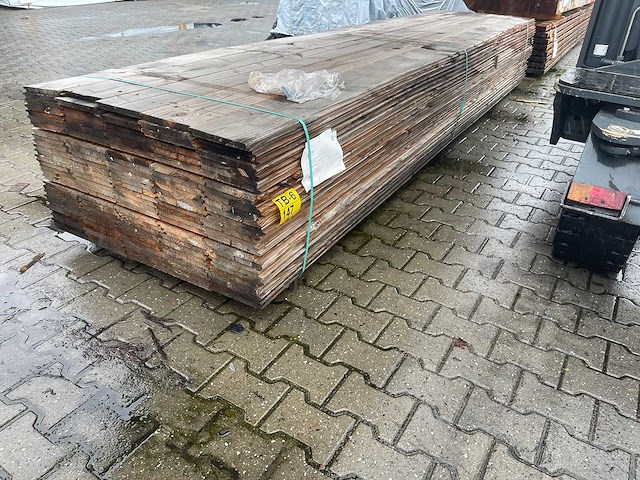 Douglas wisselsponning/halfhoutsrabat 4000x190x18mm (135x) - afbeelding 2 van  3