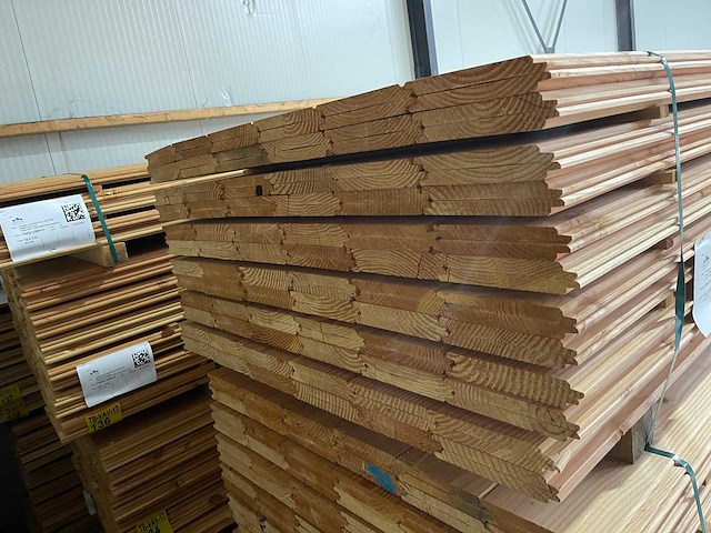 Douglas wisselsponning/halfhoutsrabat 4000x190x18mm (144x) - afbeelding 3 van  4