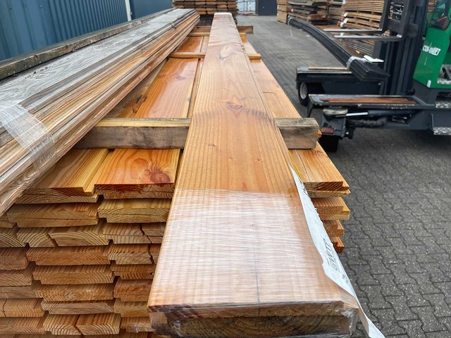 Douglas wisselsponning/halfhoutsrabat 4000x190x18mm (3x) - afbeelding 1 van  3